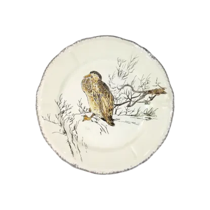 Picture of Dessert Plate 'Brown Duck'