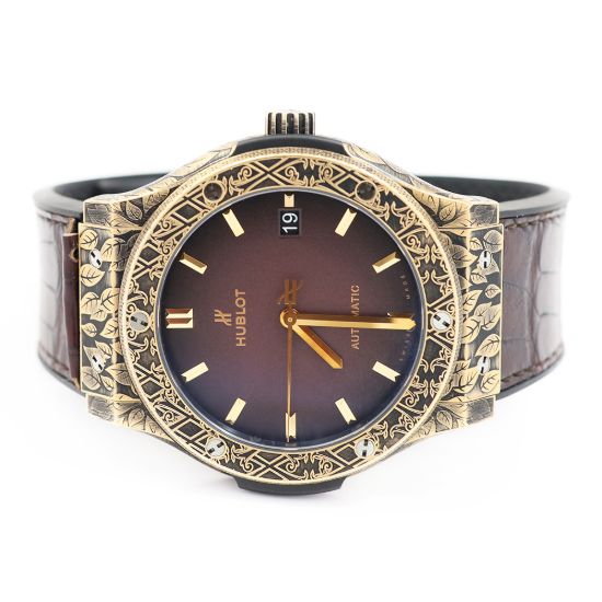 Picture of Hublot Classic Fusion Fuente King Gold Watch