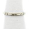Picture of Antique Art Deco 18k White Gold Wedding Band with Milgrain Detailing