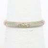 Picture of Antique 18k White Gold Wedding Band with Floral Panels & Milgrain Details