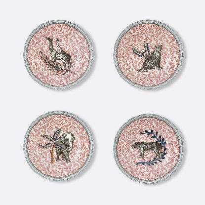 Picture of New Set of 4 Salad Plates 8.5" Assorted