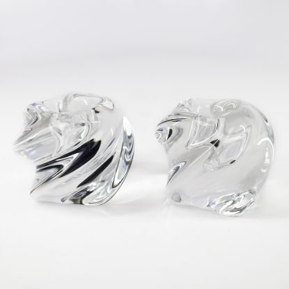 Picture of 'Veronique Twist' Lead Crystal Candlesticks
