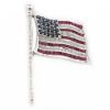 Picture of 14k White Gold Diamond, Ruby, & Sapphire Flag Brooch