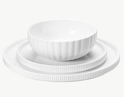Picture of New Dinnerware Set, 3 Pieces