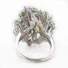Picture of Platinum Ring with Multi-Color Diamonds