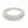 Picture of Pair of 14k White Gold Diamond Bands
