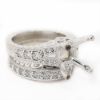 Picture of Platinum Diamond Semi-Mount Bridal Set