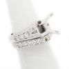 Picture of Platinum Diamond Semi-Mount Bridal Set