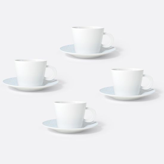 Picture of New Set of 4 Tea Cups & Saucers 4.5 oz