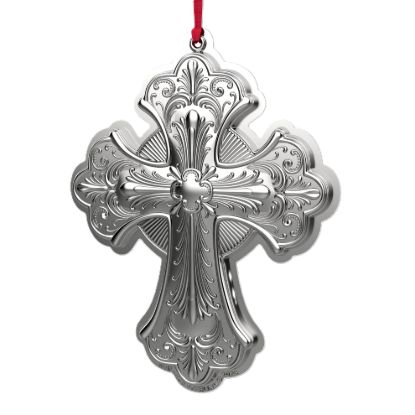 Picture of 2026 31st Annual Wallace Grande Baroque Cross Ornament