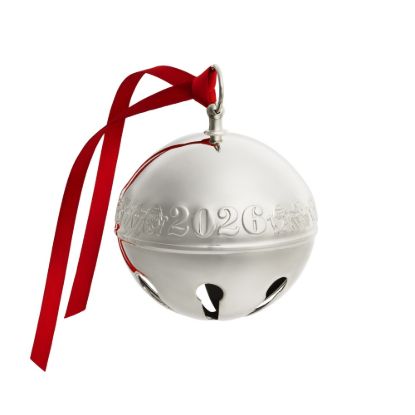 Picture of 2026 56th Annual Wallace Plated Sleigh Bell Ornament