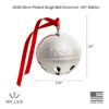 Picture of 2026 56th Annual Wallace Plated Sleigh Bell Ornament