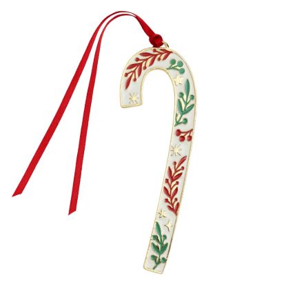 Picture of 2026 46th Annual Wallace Enameled Candy Cane Ornament