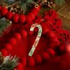 Picture of 2026 46th Annual Wallace Enameled Candy Cane Ornament