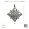 Picture of 2026 29th Annual Wallace Grande Baroque Snowflake Ornament