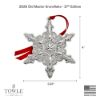 Picture of 2026 37th Annual Towle Old Master Snowflake Ornament