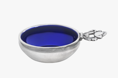 Picture of New Salt Cellar w/ Blue Enamel