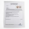 Picture of 14k Yellow Gold Crystal Opal & Diamond Halo Stud Earrings
