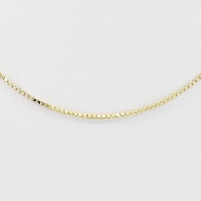 Picture of 14k Yellow Gold Thin Box Chain