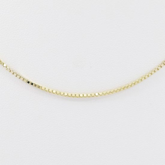 Picture of 14k Yellow Gold Thin Box Chain